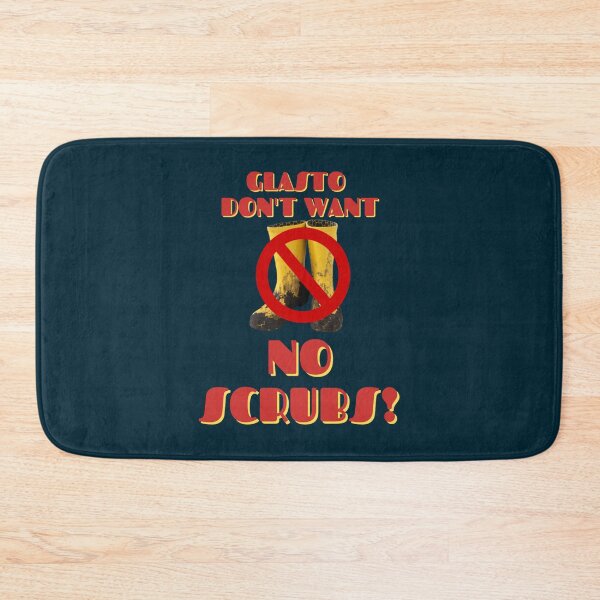 Item preview, Glasto Don_t Want No Scrubs! (TLC) - Funny Muddy Wellies Wordplay Festival Camping Glastonbury Desig designed and sold by TabithaLilyArts.