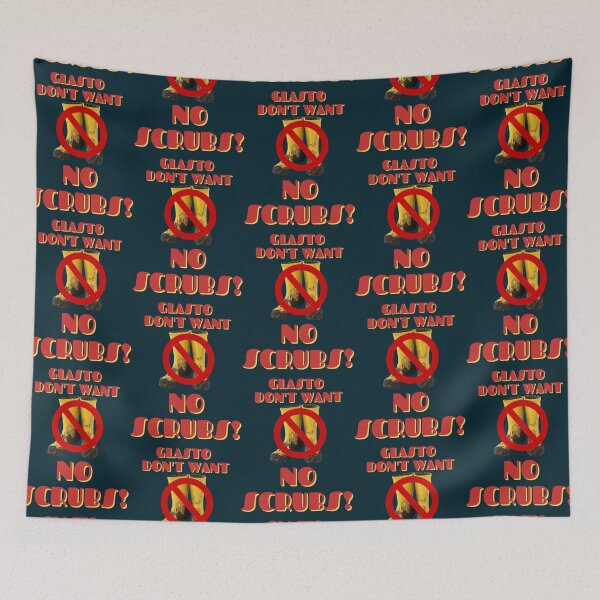 Item preview, Glasto Don_t Want No Scrubs! (TLC) - Funny Muddy Wellies Wordplay Festival Camping Glastonbury Desig designed and sold by TabithaLilyArts.