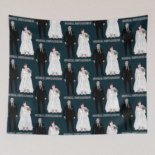 Item preview, Danielle and Mohammed - Social distancing - 90 day fiance  designed and sold by TabithaLilyArts.