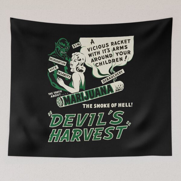 Item preview, 1942 Anti Marijuana Halloween designed and sold by NediaMarba.