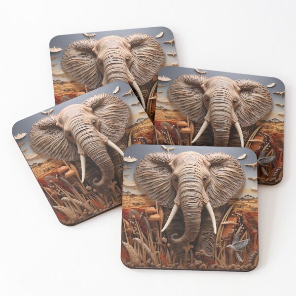 Item preview, Exotic Art I: Find the Beauty of Nature in Our Stunning African and Exotic Animal Compositions. designed and sold by InsaneLEDP.