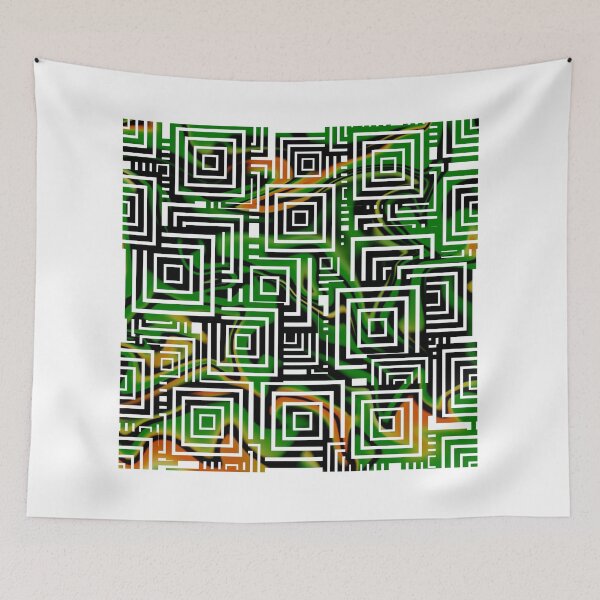 Artikelvorschau, Seamless Geometric Square Pattern - 05 entworfen und verkauft von Studio Grafiikka.