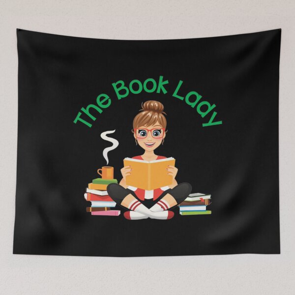 Item preview, The Book Lady designed and sold by tyasalnu.