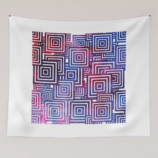 Artikelvorschau, Seamless Geometric Square Pattern - 06 entworfen und verkauft von Studio Grafiikka.
