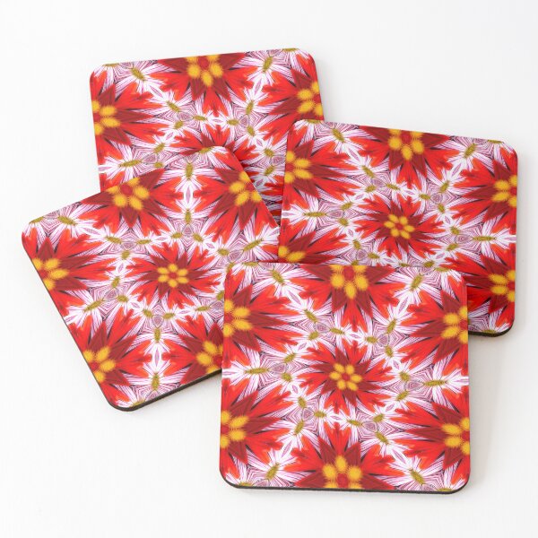 Item preview, Red Floral Pattern designed and sold by Patternflower.