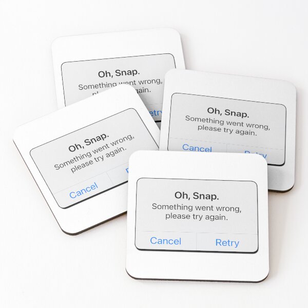 Item preview, computer message (oh snap) designed and sold by mystudiocreate.