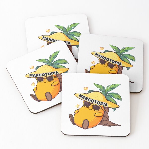 Item preview, Mangotopia A Juicy Paradise of Mango Puns  designed and sold by DouglasyReynol.