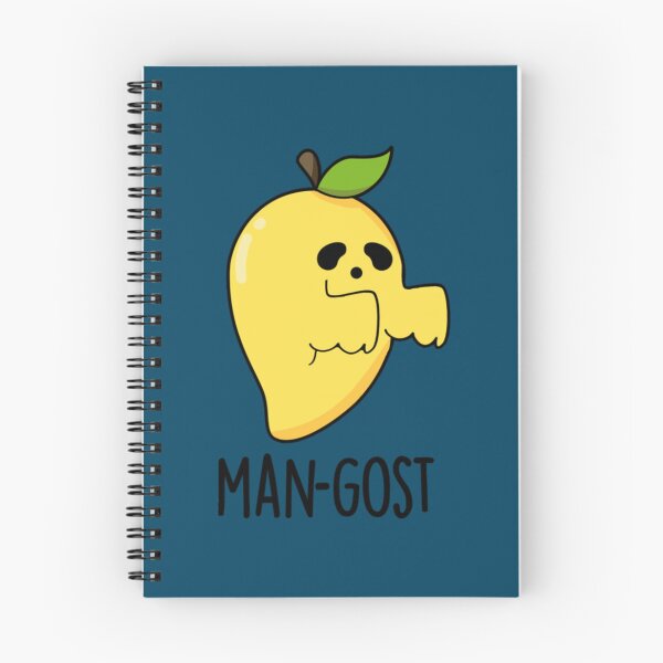 Item preview, Man-gost Cute Halloween Mango Fruit Ghost Pun   designed and sold by DouglasyReynol.