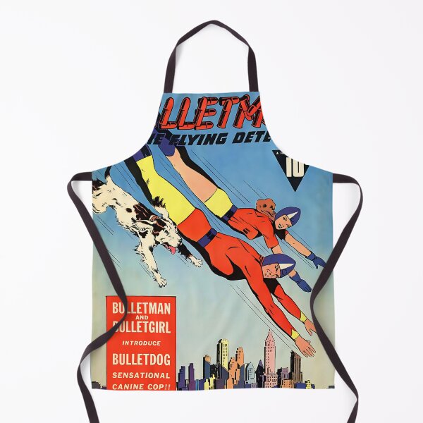 Item preview, Bulletman #10 Dec 1942 Vintage Comic Book Cover designed and sold by ArchimedesPrime.