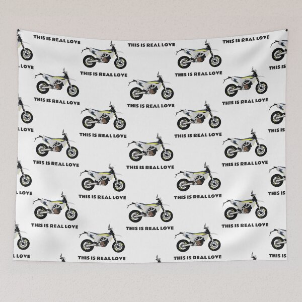 Item preview, This is real love quote Moto Husqvarna 701 designed and sold by keepscollectiv.