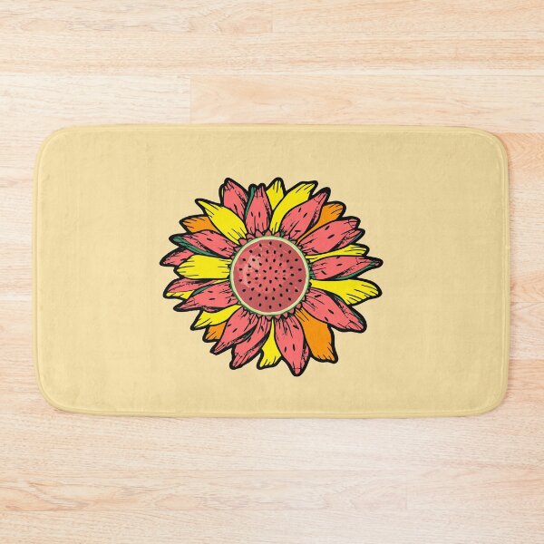 Item preview, Watermelon sunflower peace love watermelons lover summer art designed and sold by alenaz.