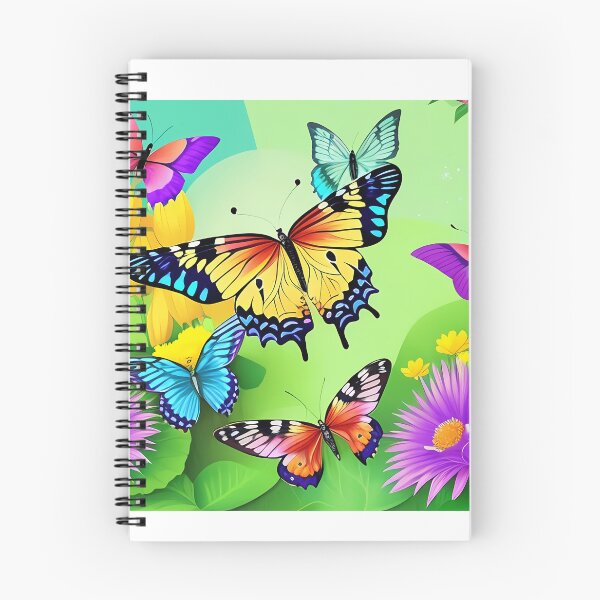 Item preview, Butterfly Garden Illustration 	 designed and sold by izakesiilva9.