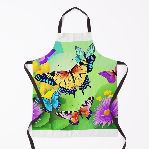 Item preview, Butterfly Garden Illustration designed and sold by izakesiilva9.