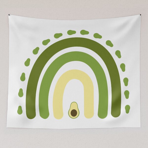 Item preview, Retro Avo-Rainbow Design  designed and sold by Harsh  Katariya.
