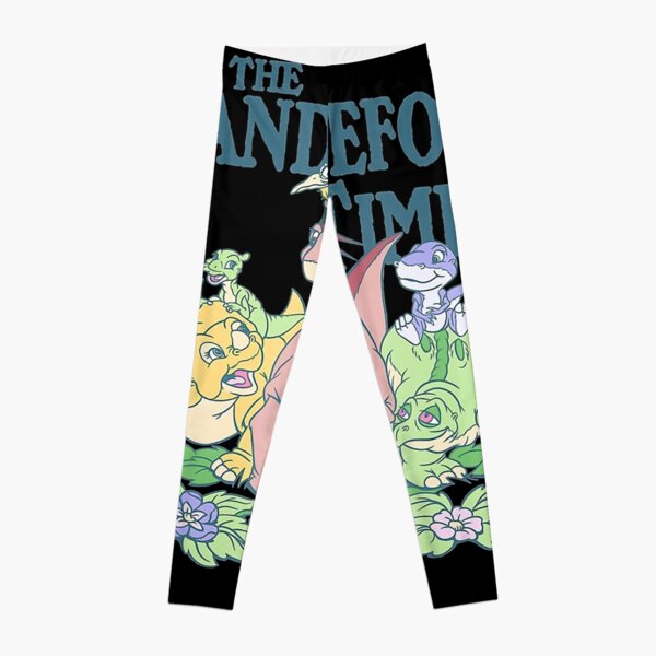 Land Before Lime Dinosaurs Leggings With Pockets - Princess