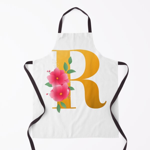 Item preview, Floral R Alphabet Cute Initial Monogram Letter R designed and sold by MandelHervieux.