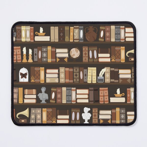 Item preview, Dark Academia Bookshelf Pattern designed and sold by Kit Cronk.