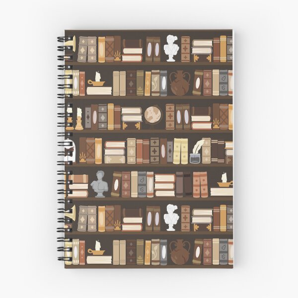 Item preview, Dark Academia Bookshelf Pattern designed and sold by Kit Cronk.