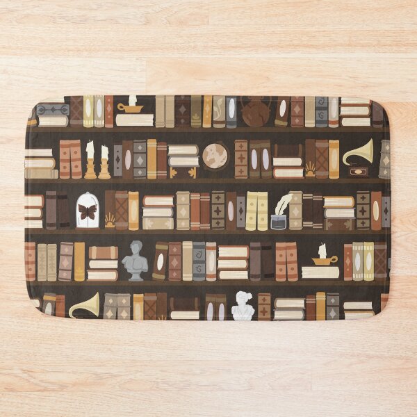 Item preview, Dark Academia Bookshelf Pattern designed and sold by Kit Cronk.