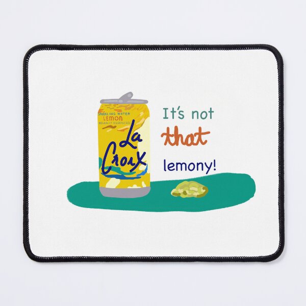 Item preview, Lemony La Croix designed and sold by MoreThanADrop.