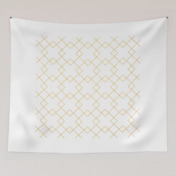 Aperçu de l'œuvre Geometric Square Linear Pattern - 03 créée et vendue par Studio Grafiikka.