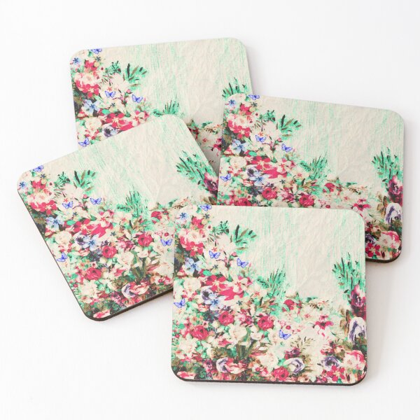 Item preview, Crumpled Crepe Floral Pattern  designed and sold by KC Morcom.