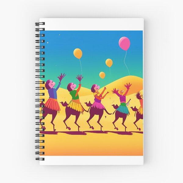Item preview, Camel Dance Party in Desert 	 designed and sold by sidlerkotaim.