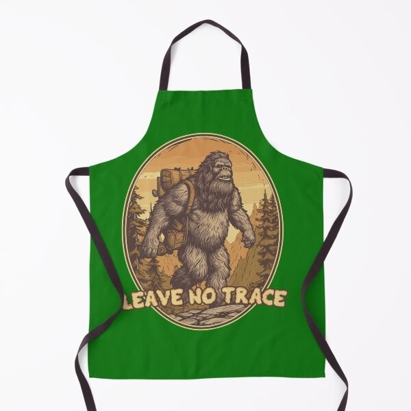 Item preview, Bigfoot Leave No Trace Hiking Outdoors designed and sold by TheCrazyBear.