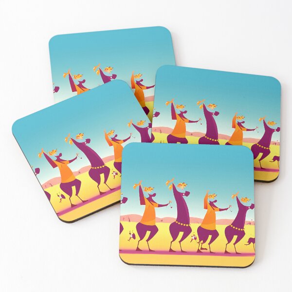 Item preview, Camel Dance Party in Desert 	 designed and sold by knofwkentak.