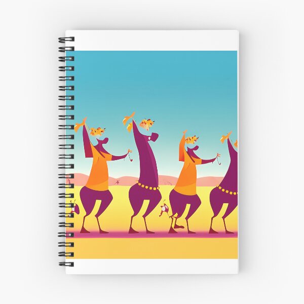 Item preview, Camel Dance Party in Desert 	 designed and sold by knofwkentak.