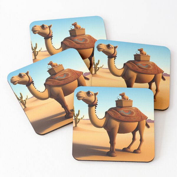 Item preview, Camel's Quirky Desert Adventure 	 designed and sold by knofwkentak.