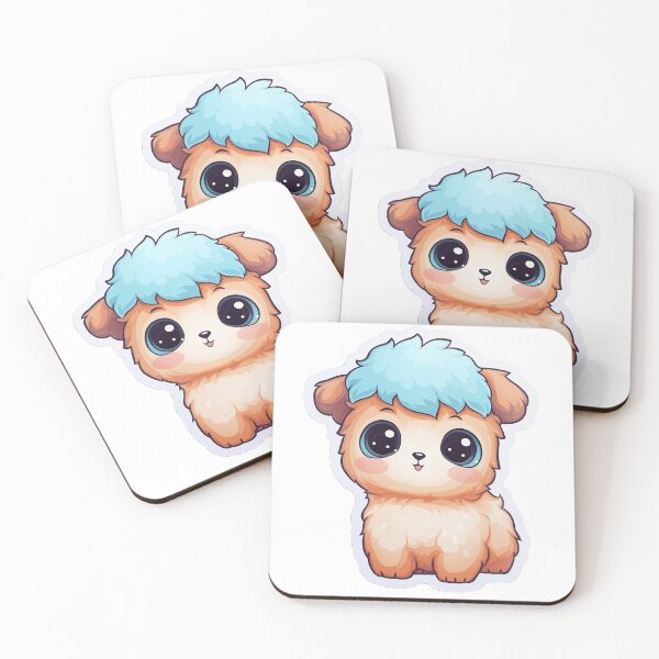 Item preview, Cute cartoon alpaca designed and sold by Stickermagician.