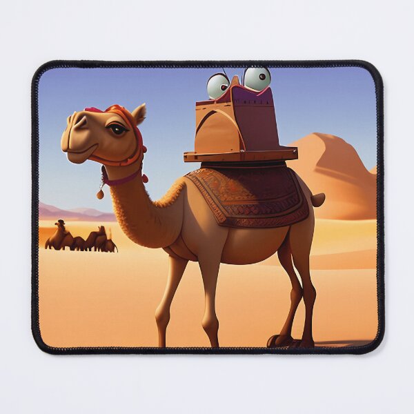 Item preview, Camel's Quirky Desert Adventure designed and sold by knofwkentak.