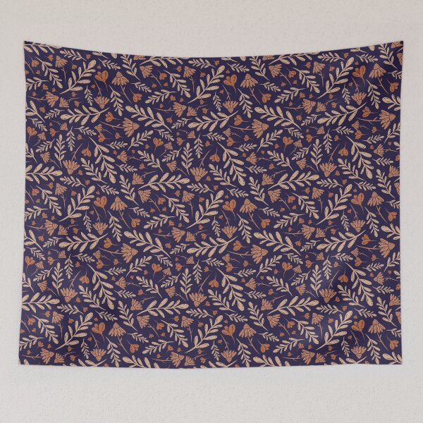 Item preview, Camomile and leaves on a dark background designed and sold by Pinata.