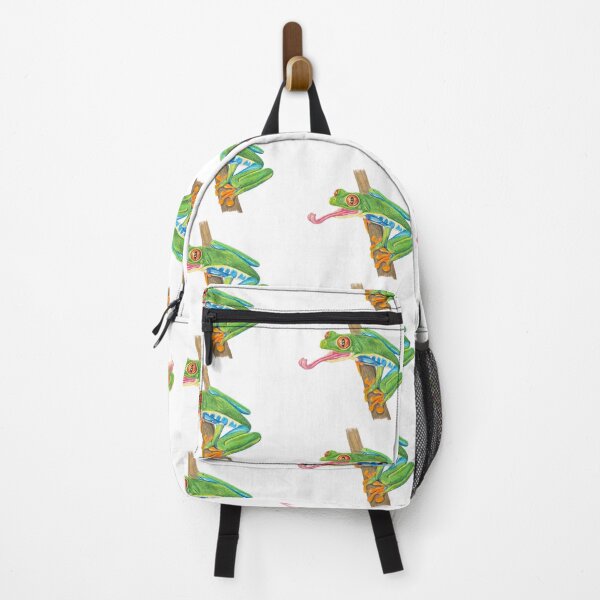 Item preview, Cute Little Tree Frog Catching Dinner designed and sold by ArastanArtistry.