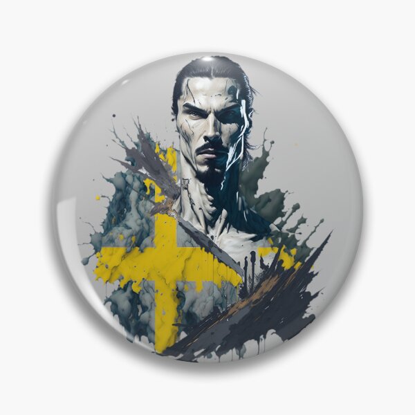 Item preview, Zlatan Ibrahimovic Swedish flag designed and sold by Dr-Kane.