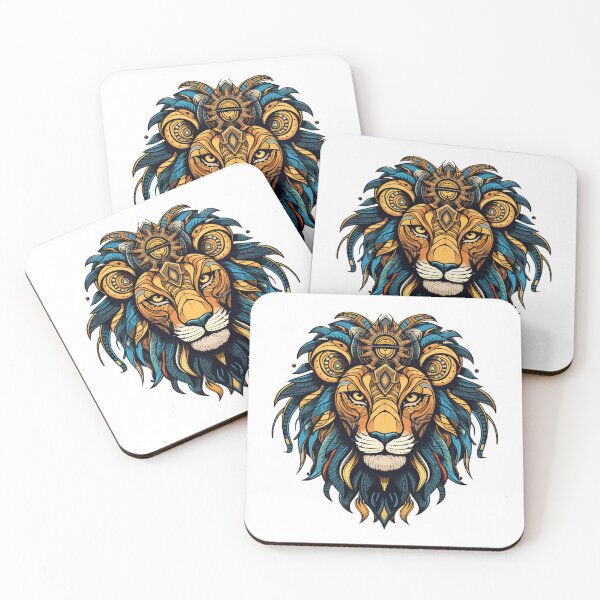 Item preview, Lion totem designed and sold by Stickermagician.