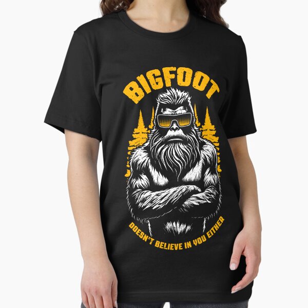 Item preview, Bigfoot Doesn't Believe In You Either Funny Sasquatch Shades designed and sold by GrandeDuc.