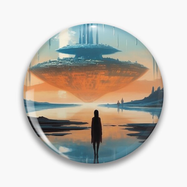 Item preview, Floating World - Sci-Fi Artwork designed and sold by DW3WD.