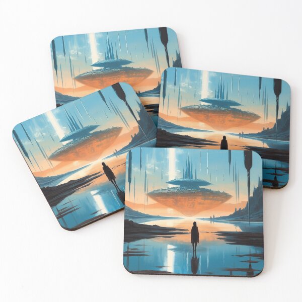 Item preview, Floating World - Sci-Fi Artwork designed and sold by DW3WD.