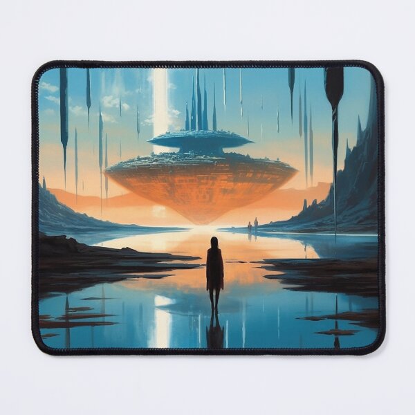 Item preview, Floating World - Sci-Fi Artwork designed and sold by DW3WD.