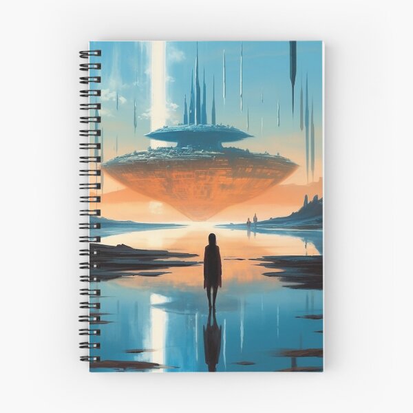 Item preview, Floating World - Sci-Fi Artwork designed and sold by DW3WD.