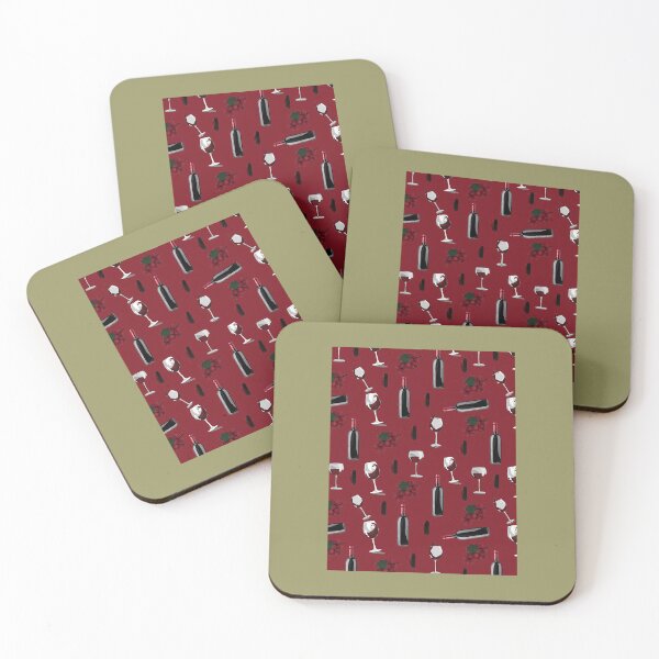 Item preview, Wine Pattern Red iPhone Case 	 designed and sold by fpverhwkuvh72.