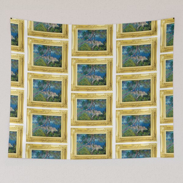 Item preview, MONET - Gold Framed Bordighera (1884) By Claude Monet Landscape designed and sold by AndromedaWeb.