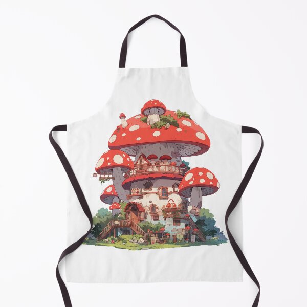 Item preview, Mushroom house designed and sold by Stickermagician.