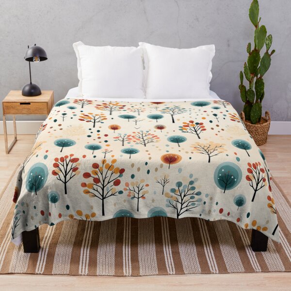 Item preview, Whimsical Autumn: Playful Cartoonish Trees designed and sold by BNCH44.