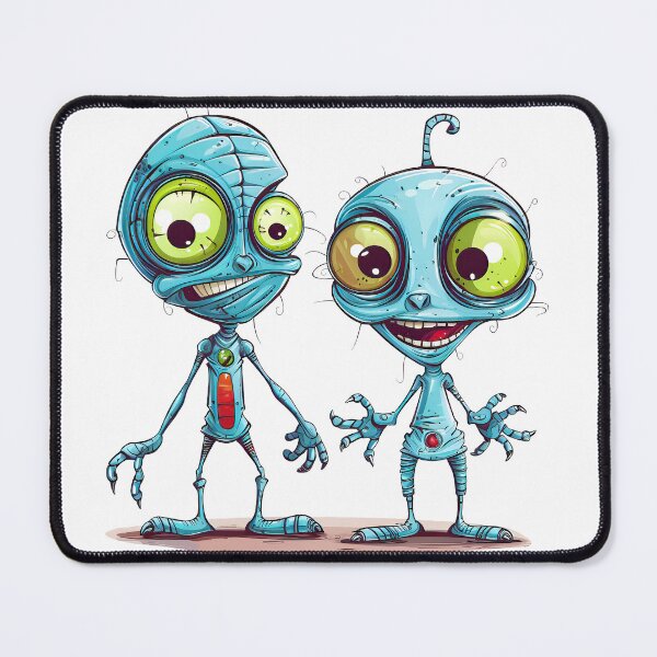 Item preview, Funny aliens, invaders from space designed and sold by denions.