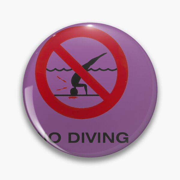 Item preview, No Diving   	 designed and sold by fnpphxkpxs86.
