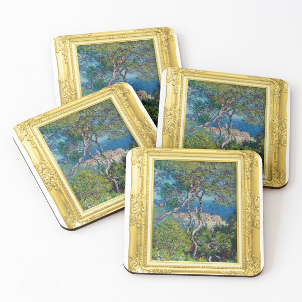 Item preview, MONET - Gold Framed Bordighera (1884) By Claude Monet designed and sold by AndromedaWeb.