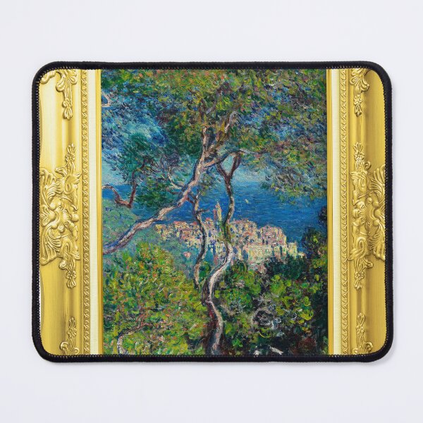 Item preview, MONET - Gold Framed Bordighera (1884) By Claude Monet designed and sold by AndromedaWeb.